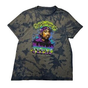 Tupac Tie Dye Graphic Tee